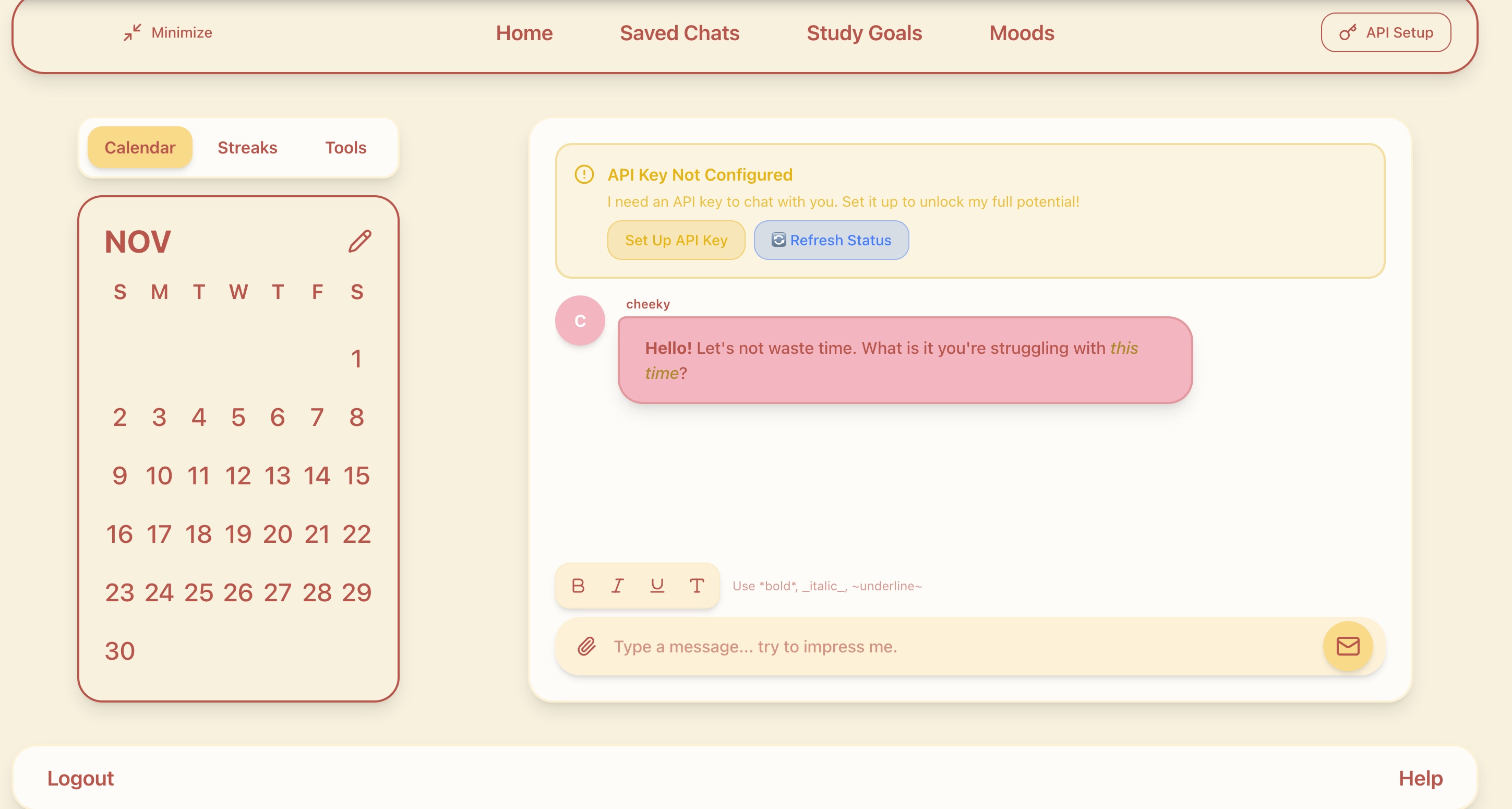 Cheeky AI screenshot